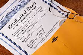 Death Certificate 2
